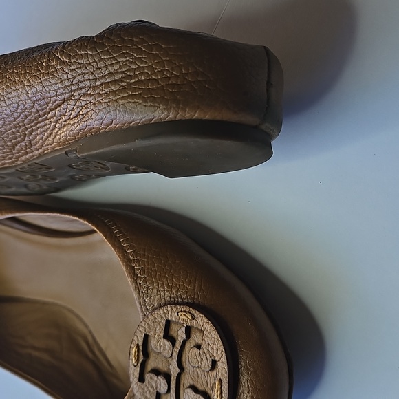 Tory Burch Tan Leather Flats size 11 - Picture 5 of 6